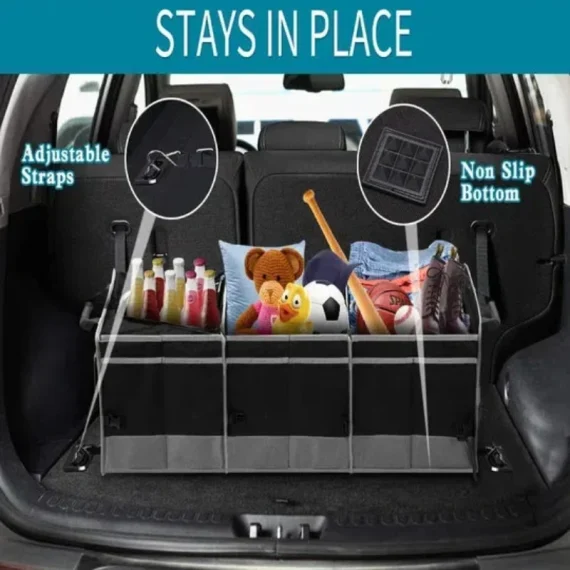 Collapsible Trunk Storage Organizer with Cooler 4 | PricZone