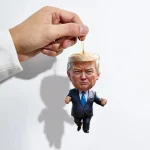 Funny Trump Pendant Acrylic Car Ornaments Keychains 5 | PricZone