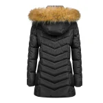 Winter Womens Long Puffer Coat Hooded Jacket 4 | PricZone