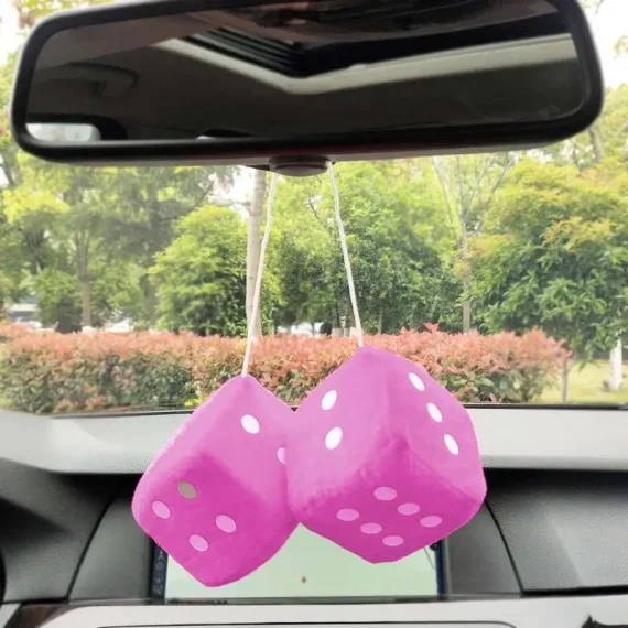 Retro Dice Car Hanging Ornament for Interior Decoration 3 | PricZone