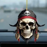 Swinging Skull Acrylic Car Pendant Rearview Charm 5 | PricZone