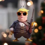 Funny Trump Rear View Mirror Pendant Ornament 4 | PricZone