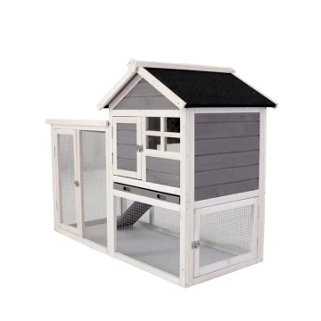 Large Wooden Chicken Coop Hen House Rabbit Hutch 1 | PricZone