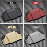 PU Leather Car Glasses Holder Sun Visor Clip Organizer 5 | PricZone