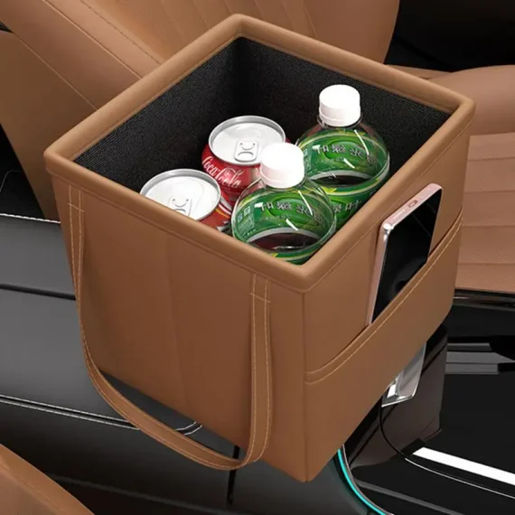 Leather Car Trunk Storage Organizer Folding Bag 3 | PricZone