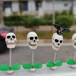 Hallowmas Funny Skeleton Bobblehead Doll for Cars 3 | PricZone