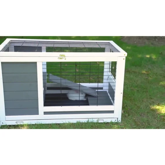 US Rabbit Hutch Small Animal House Habitat 3 | PricZone