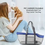 Portable Dog Carrier Mesh Bag for Small Pets Travel 6 | PricZone