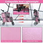 Pet Stroller for Small and Medium Dogs and Cats 6 | PricZone