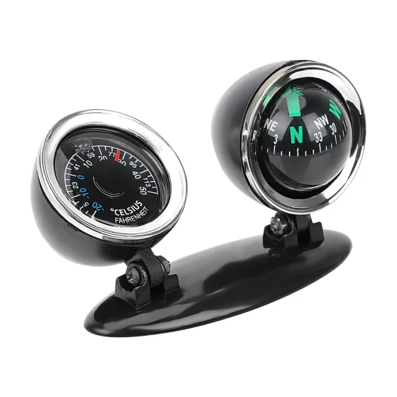 Car Compass and Thermometer 2 in 1 Automotive Guide 3 | PricZone