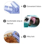 Soft Hamster Vest Harness with Leash for Small Pets 6 | PricZone