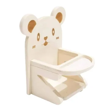 Handmade Wooden Hamster Dining Chair Habitat Decor 1 | PricZone