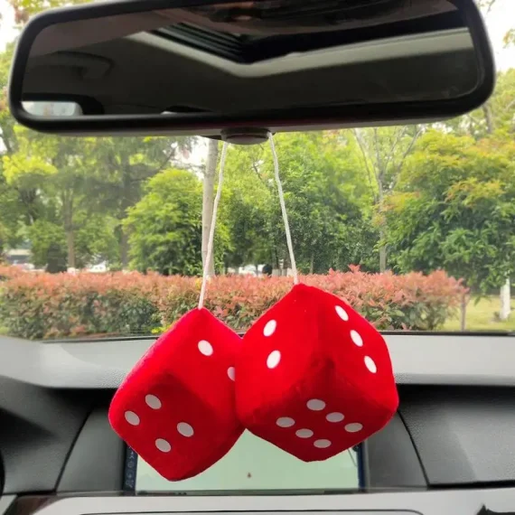 Retro Dice Car Hanging Ornament for Interior Decoration 4 | PricZone