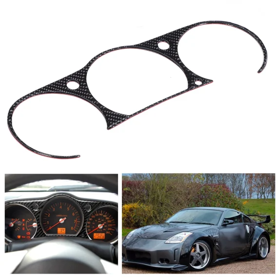 Carbon Fiber Instrument Panel Cover Trim for Nissan 350z 3 | PricZone