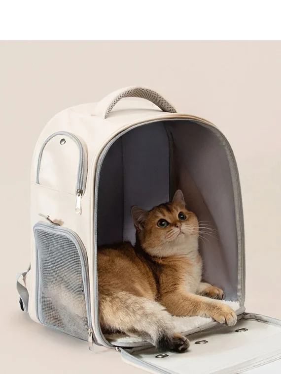 Breathable Mesh Pet Carrier Backpack for Cats and Dogs 4 | PricZone