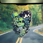 Gothic Rearview Mirror Pendant Halloween Decor 4 | PricZone