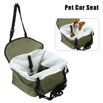 Waterproof Pet Dog Carrier Car Seat Bag 2-in-1 1