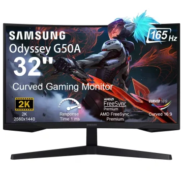 Samsung Odyssey G550A 32 inch Curved Gaming Monitor QHD 1 | PricZone