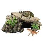 Reptile Cave Platform Habitat Rock for Lizard Snake 3 | PricZone