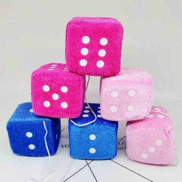 Retro Dice Car Hanging Ornament for Interior Decoration 2