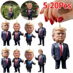 Funny Trump Pendant Acrylic Car Ornaments Keychains 1 | PricZone