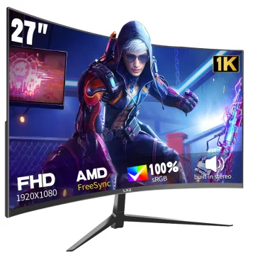 LXZ 27 inch Curved Monitor 100Hz Full HD Screen 1 | PricZone