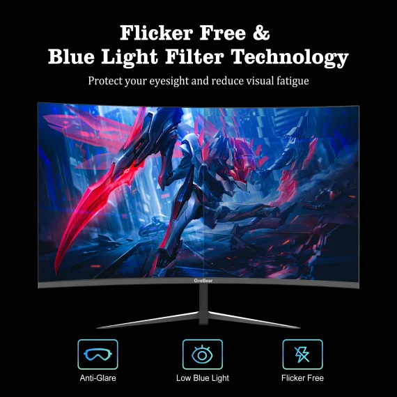 27 Inch Curved Gaming Monitor 165Hz FHD 1ms GTG 6 | PricZone