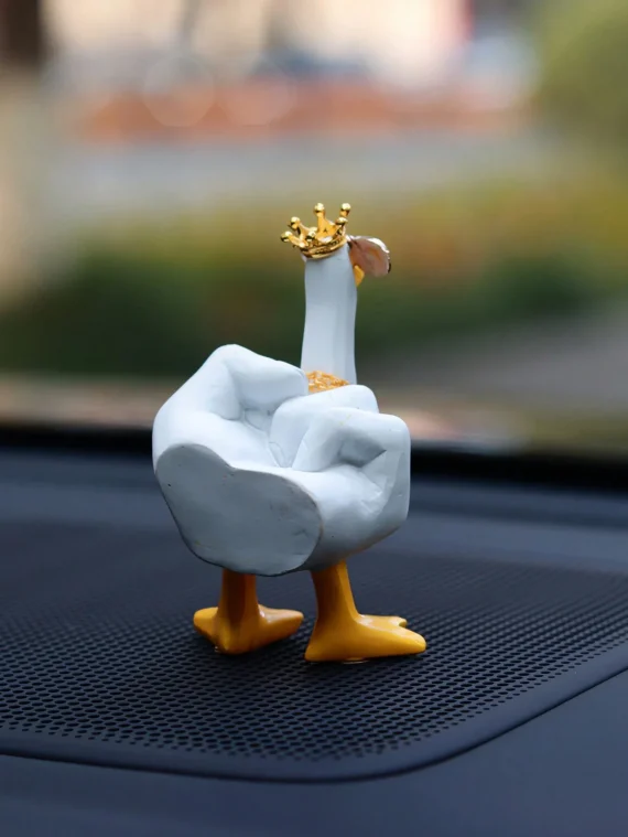 Middle Finger Duck Dashboard Ornament With Sunglasses 3 | PricZone