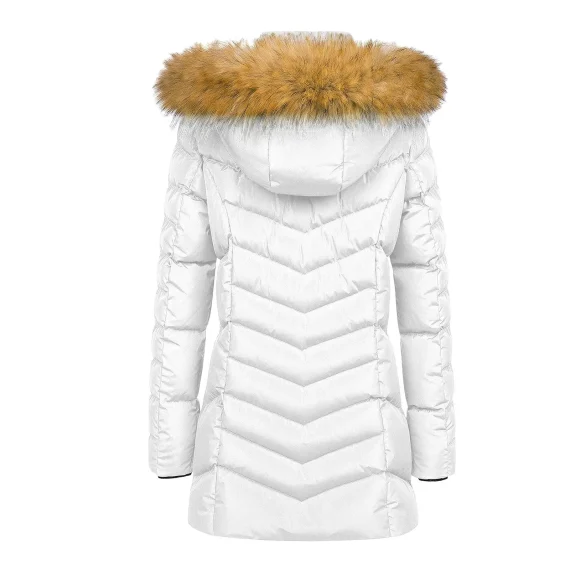 Winter Womens Long Puffer Coat Hooded Jacket 2 | PricZone