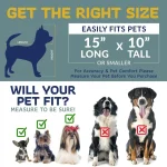 Katziela Rolling Pet Carrier Airline Compliant with Removable Wheels TSA Approved for Small Dogs and 2 | PricZone