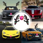 LED Glowing Antlers for Cars and Trucks Decoration 4 | PricZone