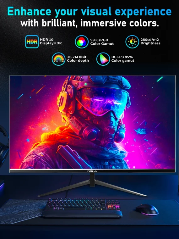 24 Inch 180Hz Gaming Monitor 1K FHD Display 3 | PricZone