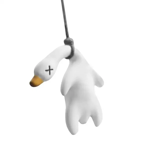 Swinging Duck Car Ornament Hanging Rear View Pendant 1 | PricZone