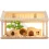 US 24-Inch Transparent Hamster Cage Pet Habitat