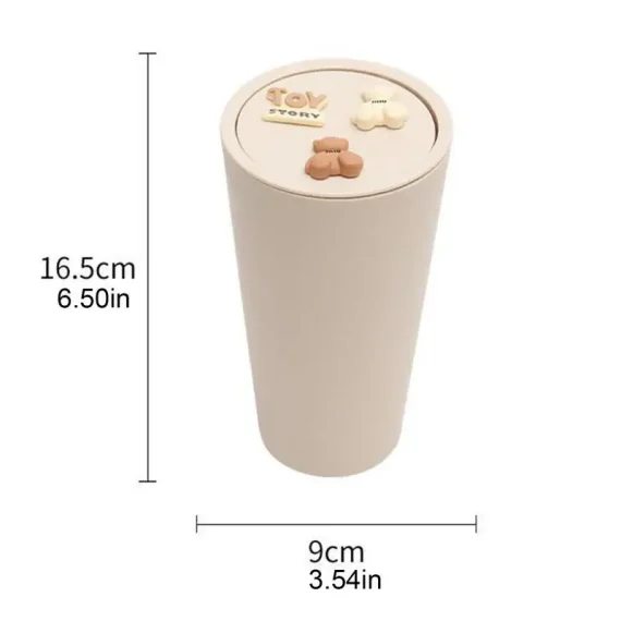 Mini Car Trash Bin with Lid Portable and Cute 6 | PricZone