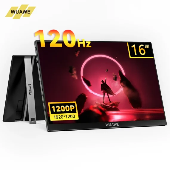 120Hz Portable Monitor 16 Inch for Gaming Travel 1 | PricZone