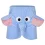 Mens Elephant Boxer Shorts Funny 3D Plush Sleepwear