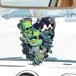 Gothic Rearview Mirror Pendant Halloween Decor 6 | PricZone