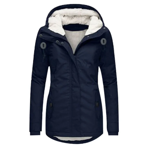 Winter Womens Hooded Mid Length Puffer Coat 3 | PricZone