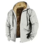 Winter Jacket Warm Fleece Lined Hooded Coat 3 | PricZone