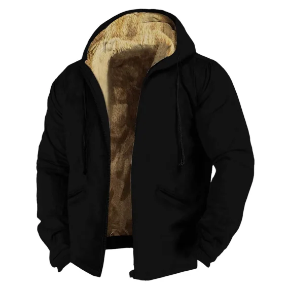 Winter Jacket Warm Fleece Lined Hooded Coat 2 | PricZone