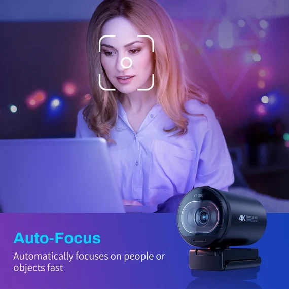 4K Streaming Webcam 1080P 60FPS USB Camera with Mics 3 | PricZone