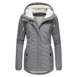 Winter Womens Hooded Mid Length Puffer Coat 4 | PricZone