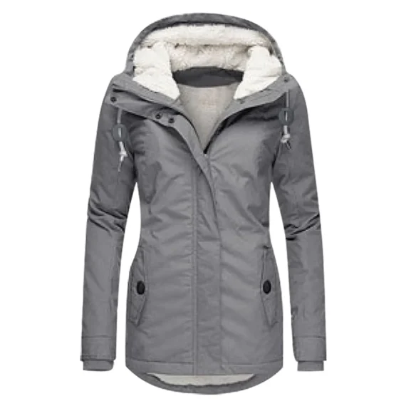 Winter Womens Hooded Mid Length Puffer Coat 4 | PricZone