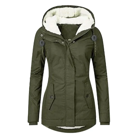 Winter Womens Hooded Mid Length Puffer Coat 5 | PricZone