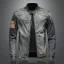 Vintage Slim Fit Denim Jacket for Men