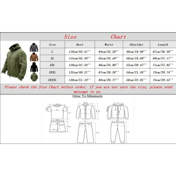 Autumn Men Casual Jacket Camouflage Fleece Coat 3 | PricZone