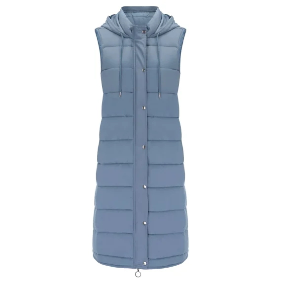 Long Quilted Hooded Winter Vest Coat 6 | PricZone