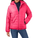 Lightweight Womens Hooded Puffer Jacket Quilted Coat 4 | PricZone