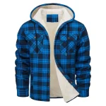 Flannel Shirt Jacket Classic Plaid Long Sleeve 5 | PricZone